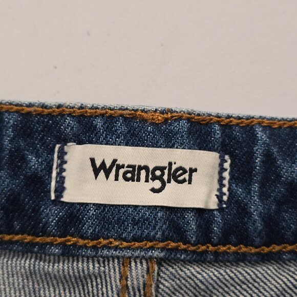Wrangler Walker 677 High Rise Slim Jeans 27 Blue Retro NWT - Picture 3 of 8